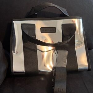 Case-Mate Reflective Silver and Black Tote Bag